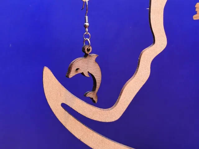 Dolphin Earring