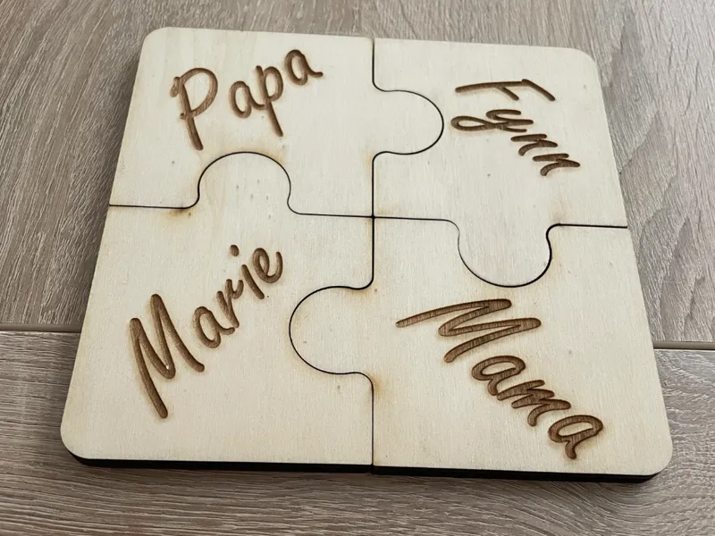 Puzzle Tassenuntersetzer 