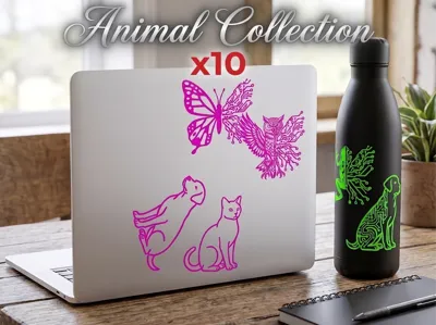 Removable Vinyl - Animal Collection
