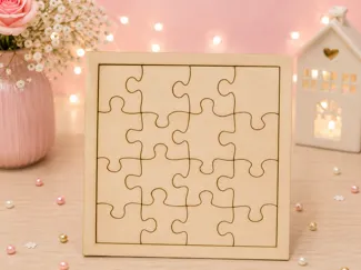 Square Wooden Puzzle