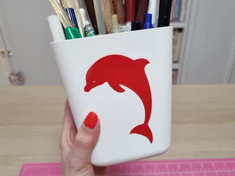 Elegant Dolphin Silhouette