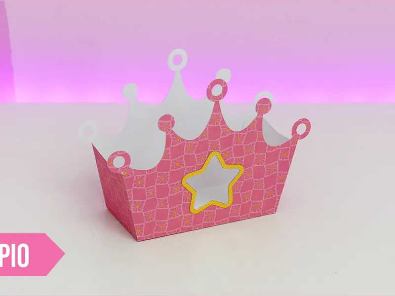 Crown Shaped Gift Box 