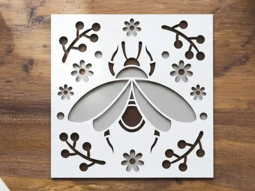 3D Insect Layered Papercut - Free 3D Print Model - MakerWorld