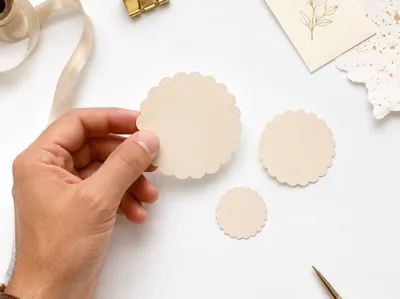 Small scallop circle set