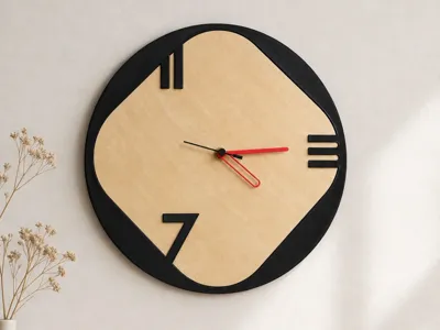 Nova Wall Clock | LASER VERSION