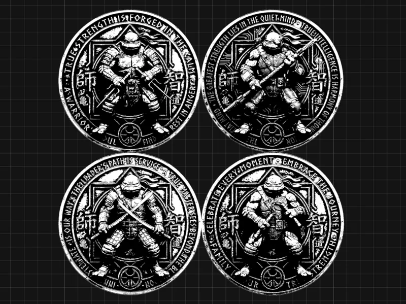 Teenage Mutant Ninja Turtles Coasters