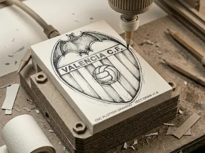DRAWING / VALENCIA CF / CREST / VALENCIA / VLC