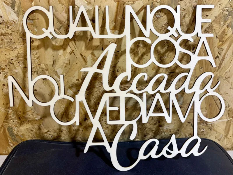 Frase arredo paretecasa