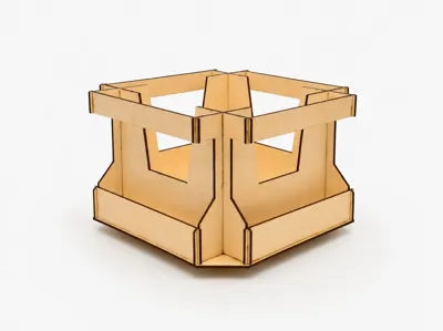 Laser Cut Spinning Comic Book Stand