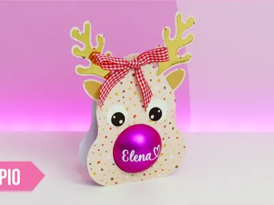 Reindeer Ball Box