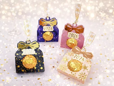 New Year Chocolate Gift Box