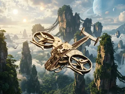 Avatar Helicopter Scorpion