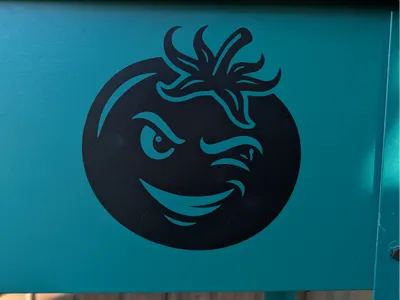 Sticker Cartoon Tomate