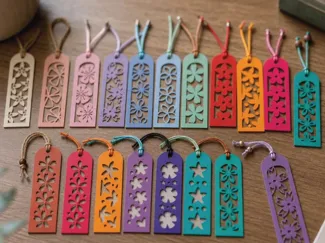 16 Flowers Bookmarks Collection