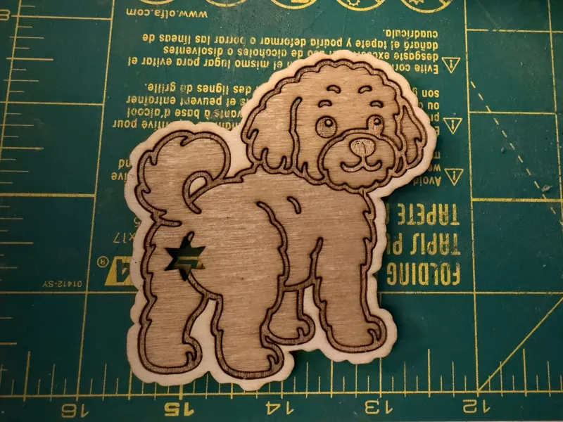 Labradoodle Bag Holder
