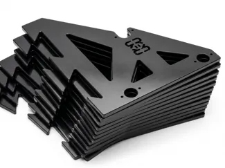RepRack 2: Open Spool Holder and Shelving Solution