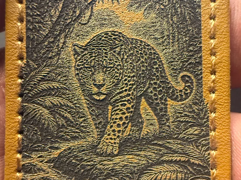 Jaguar Engraving