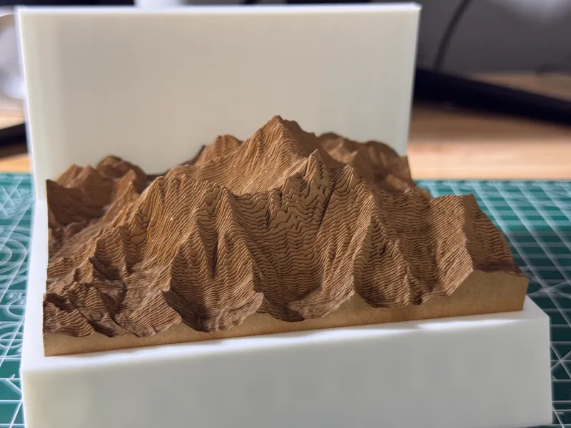 珠穆朗玛峰 卡纸版