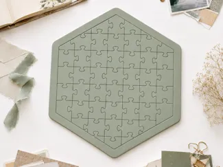 Puzzle esagonale 48 pezzi