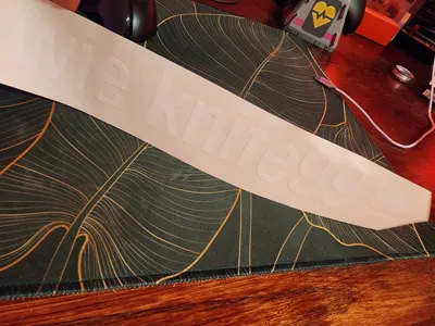 bowie knife99 vinyl cut