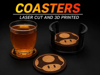 Mushroom Coasters 