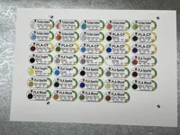 PLA Basic Gradient - CF - Tough+ - Sparkle - Wood Sticker 