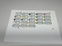 PETG HT and PETG Translucent Bambu Vinyle Sticker Label