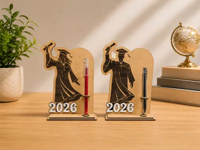 Graduation Pen Holder