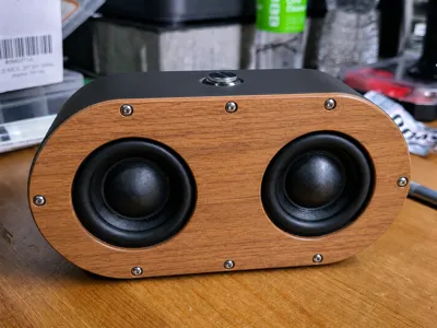 2″ Bluetooth Stereo Speaker front and back plate