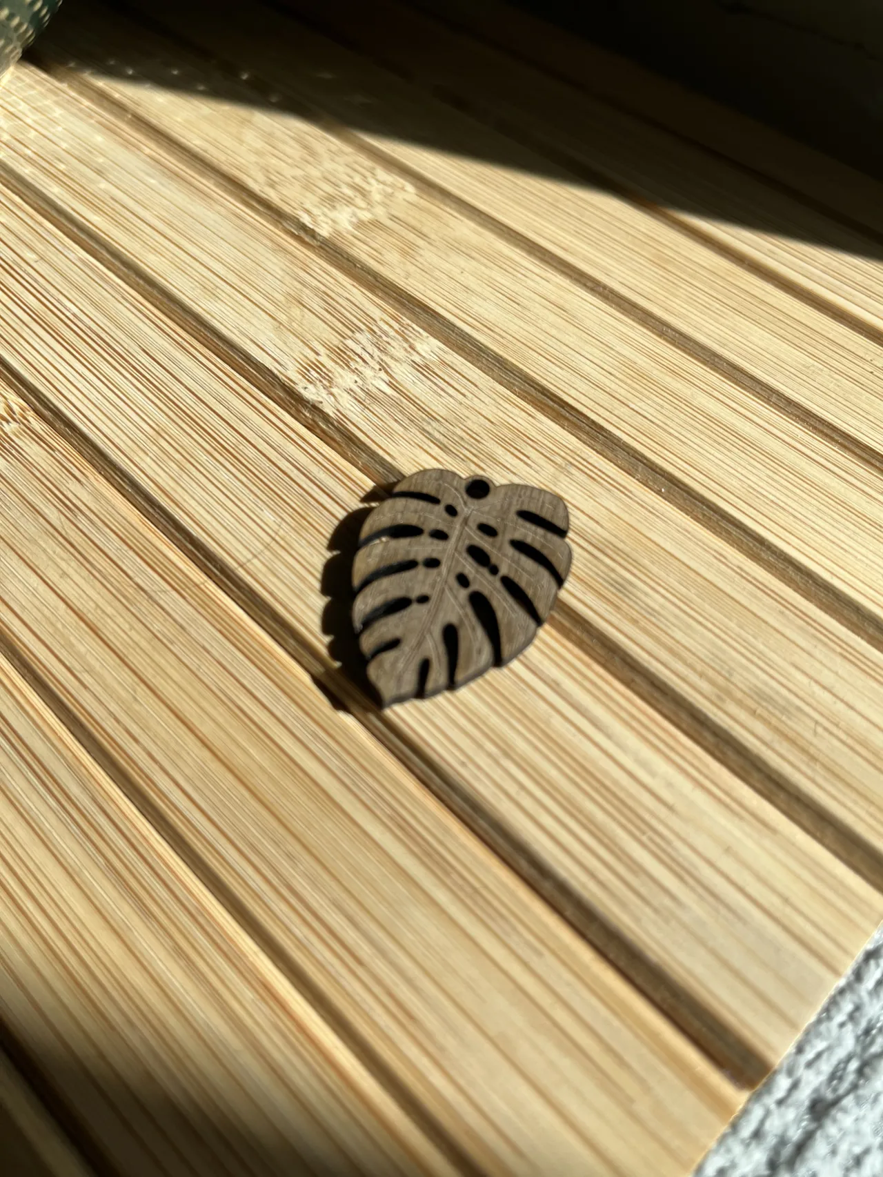 Monstera Pendant/Earring Charm view 2
