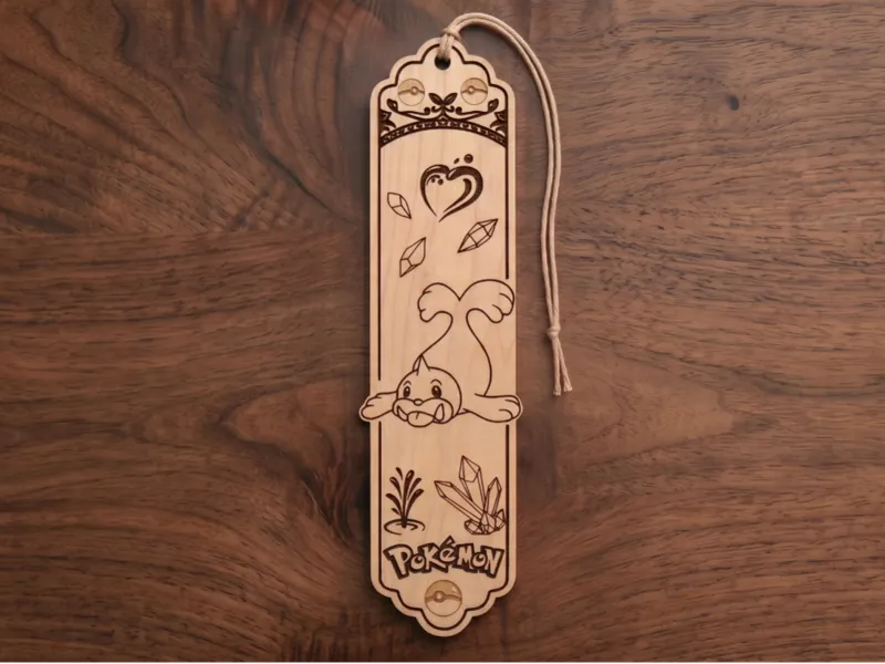 Seel Pokemon Wooden Bookmark
