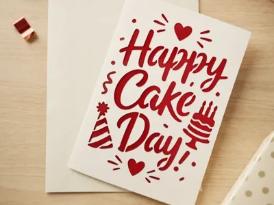 Happy Birthday Cutout Card Greeting card v27