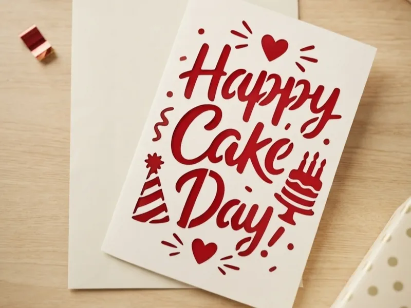 Happy Birthday Cutout Card Greeting card v27