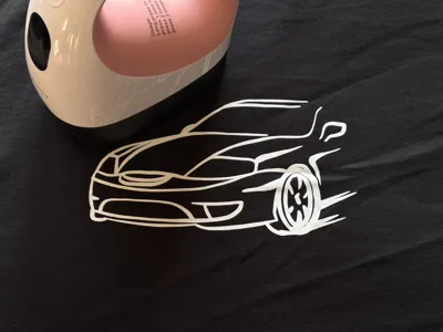 Hyundai Coupe - Vinyl cut