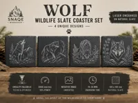 Wolf Guardian 4 Designs | inverted