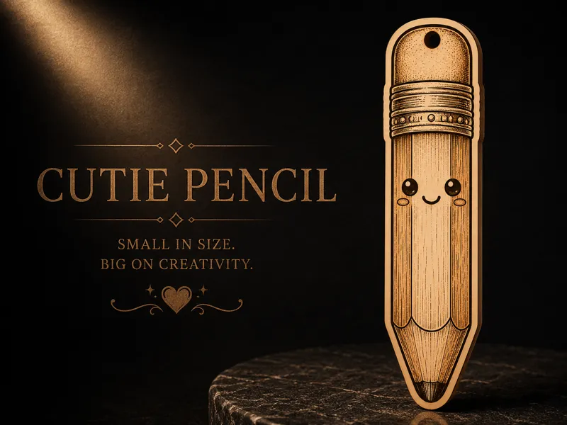 Cutie Pencil Bookmark