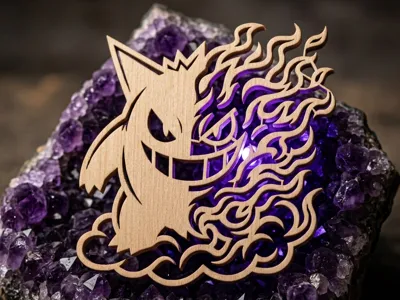 Gengar Shadow Split – Wall Decoration