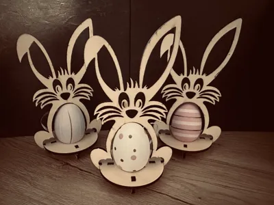 Easter Bunny Egg Holder