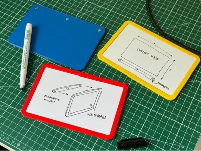Magnetic Whiteboard Cutout