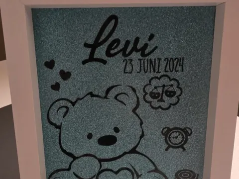 Personalized Birth Stats Frame