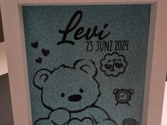 Personalized Birth Stats Frame