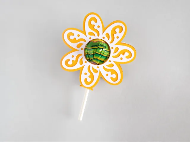 Flower Lollipop Holder