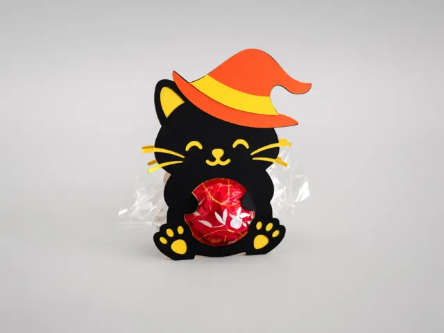 Halloween Candy Holder - Cat