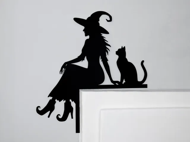 Halloween Door Corner
