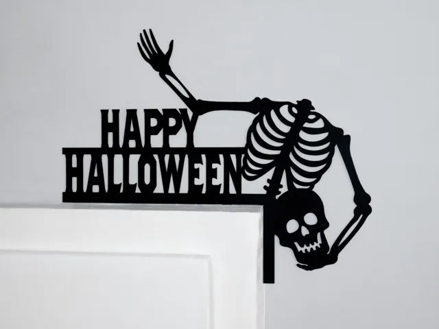 Halloween Door Corner