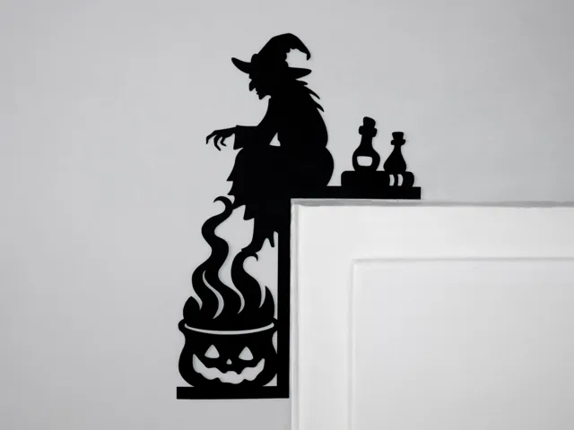 Halloween Door Corner
