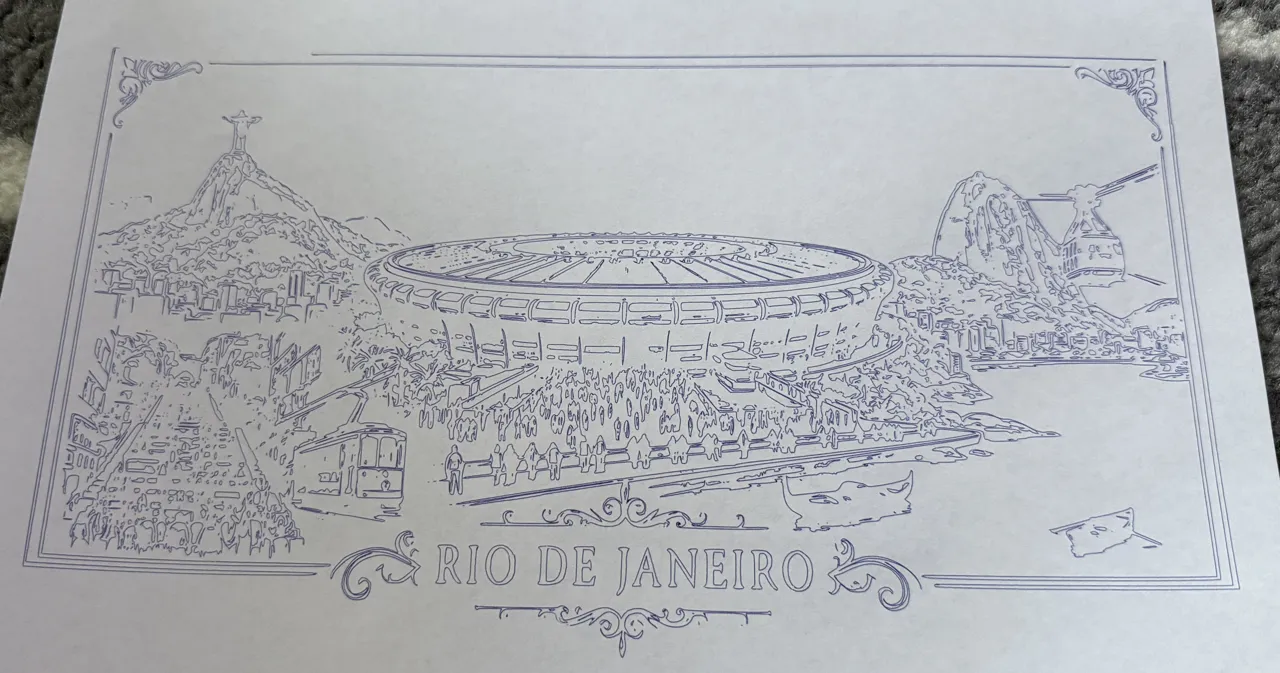 Rio De Janeiro Drawing view 2
