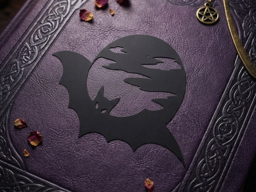 Bat Halloween sticker V1 3D model by szili83