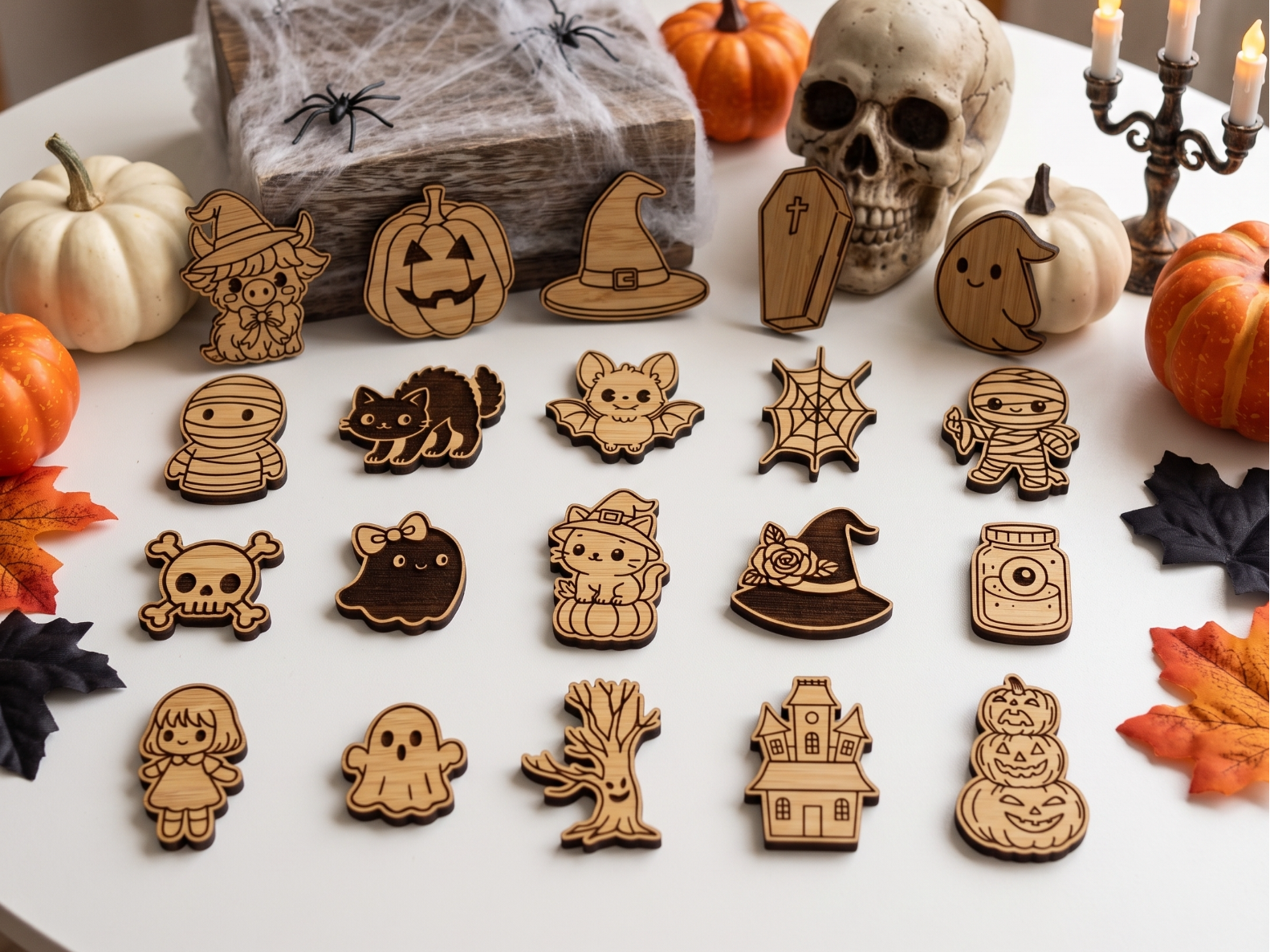 The Ultimate Spooky Halloween Token Collection 3D model