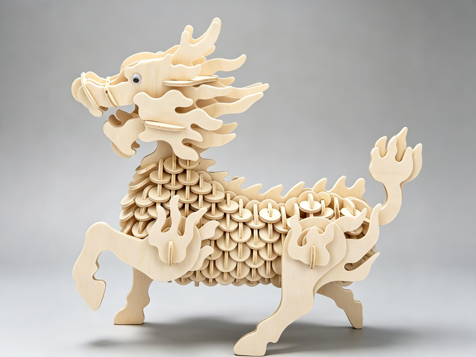 麒麟 3D model
